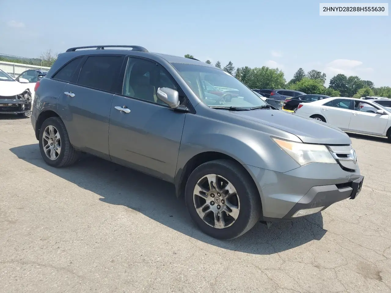 2008 Acura Mdx VIN: 2HNYD28288H555630 Lot: 62870645