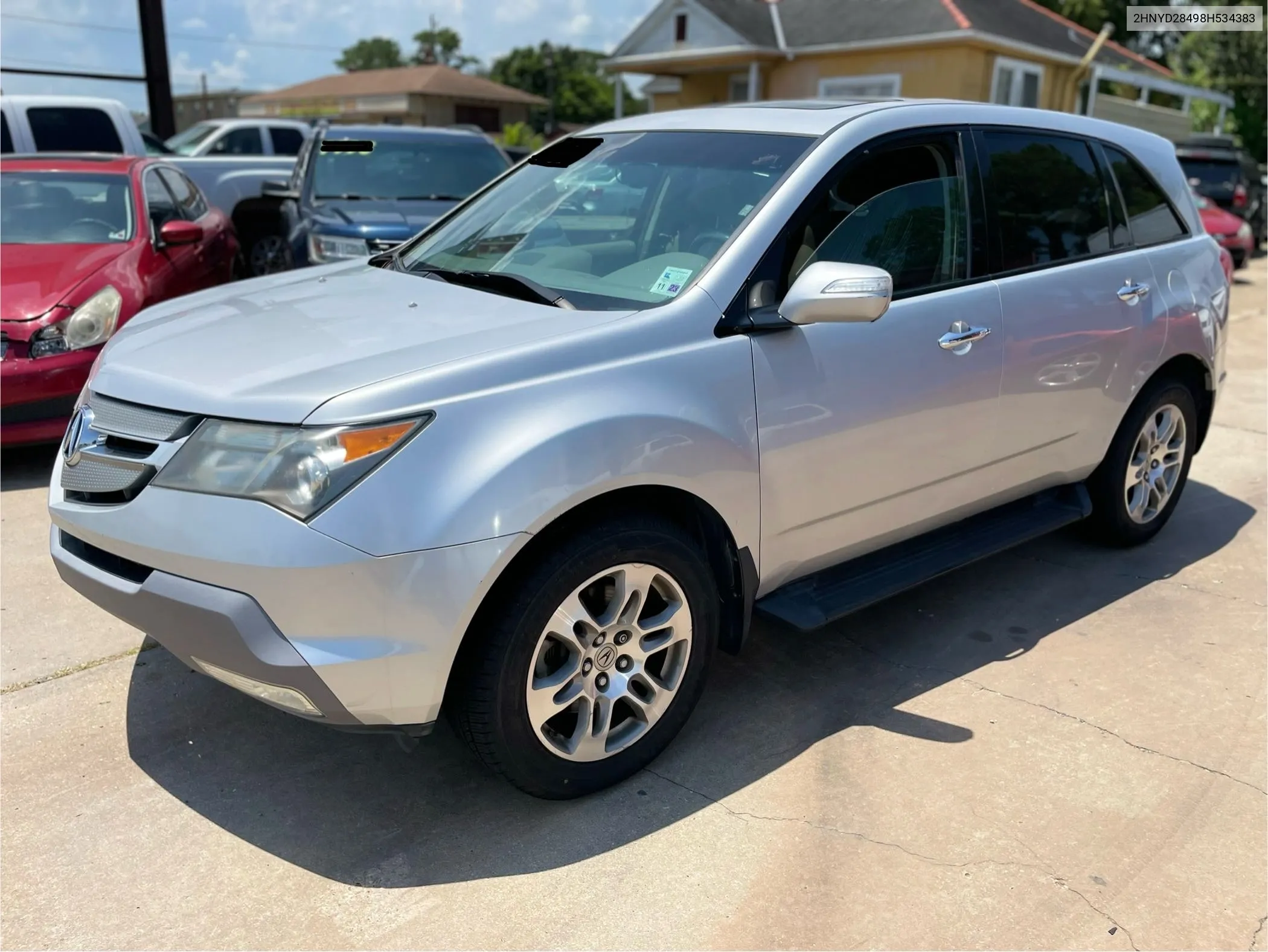 2008 Acura Mdx Technology VIN: 2HNYD28498H534383 Lot: 66824684