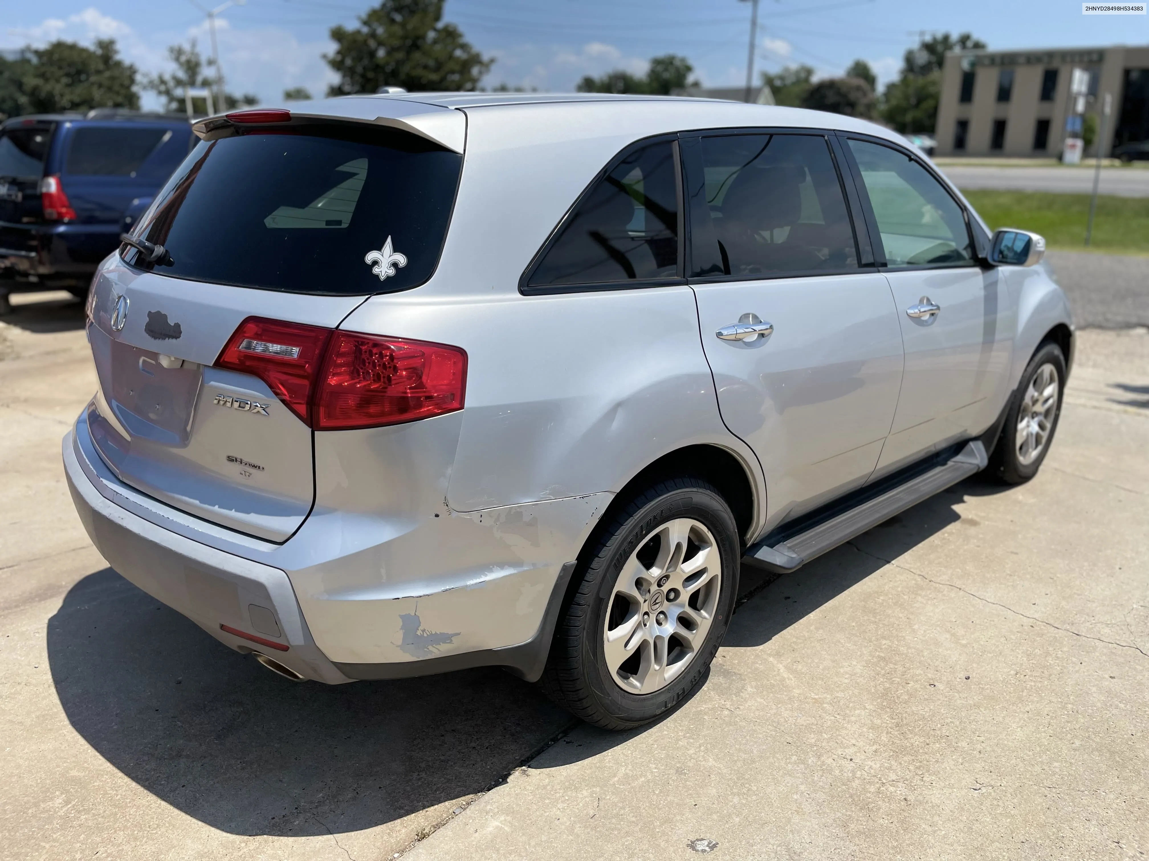 2008 Acura Mdx Technology VIN: 2HNYD28498H534383 Lot: 66824684
