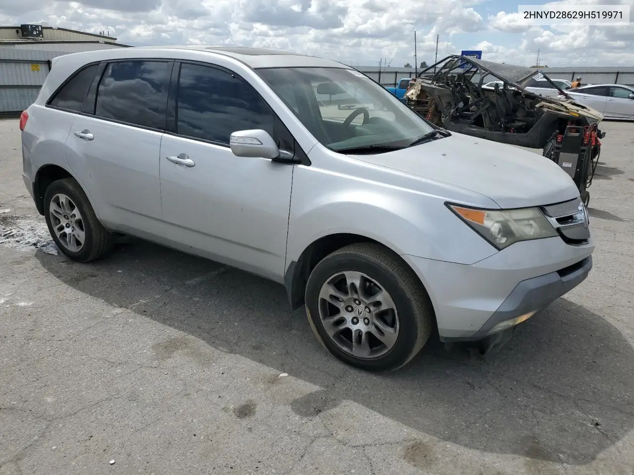2009 Acura Mdx Technology VIN: 2HNYD28629H519971 Lot: 56564935