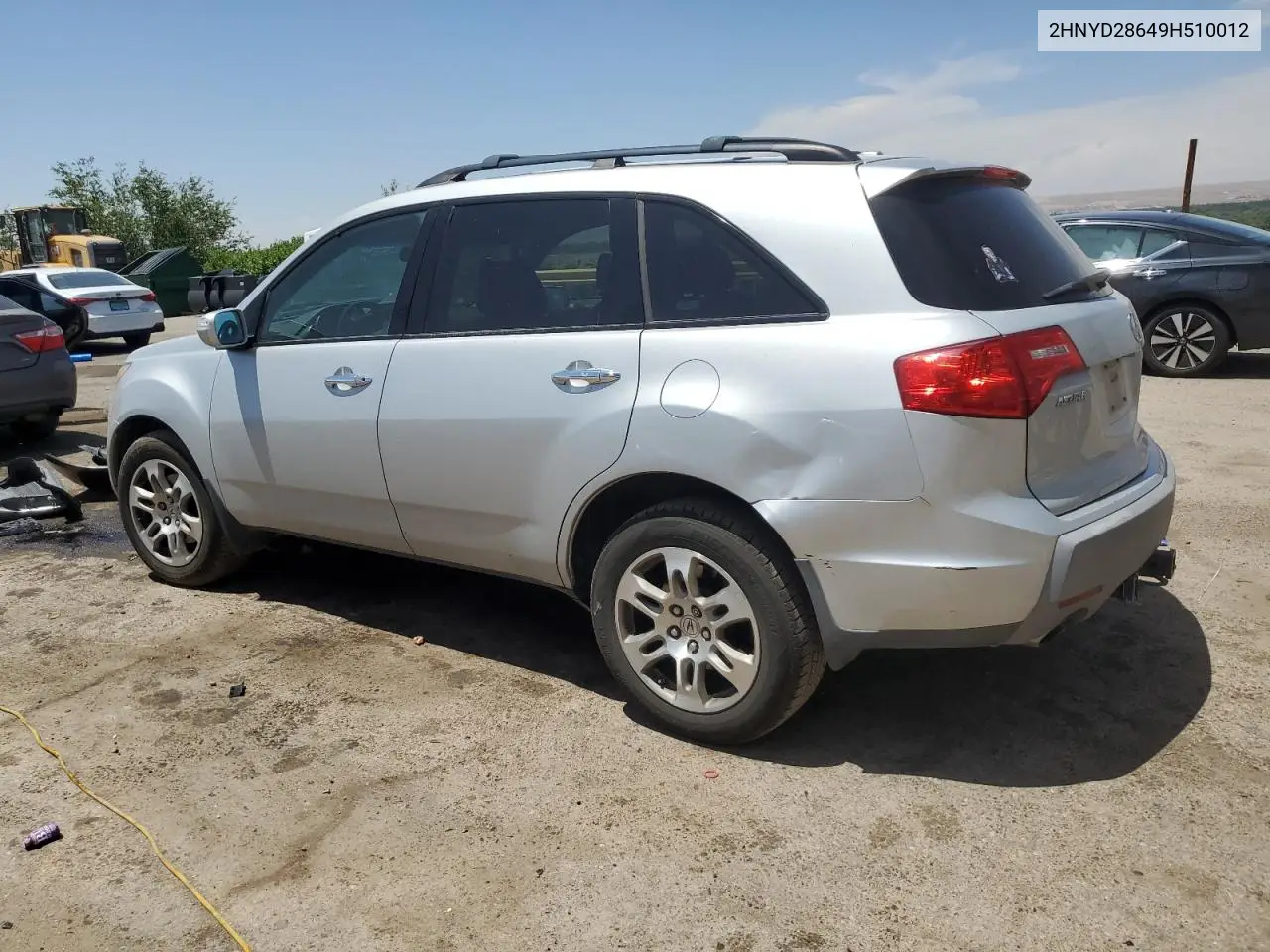 2009 Acura Mdx Technology VIN: 2HNYD28649H510012 Lot: 59122045
