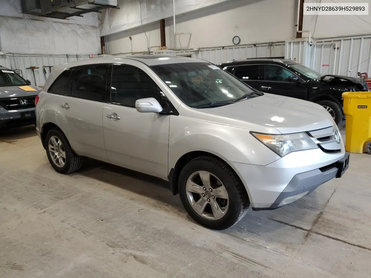 2009 Acura Mdx Technology VIN: 2HNYD28639H529893 Lot: 62310005
