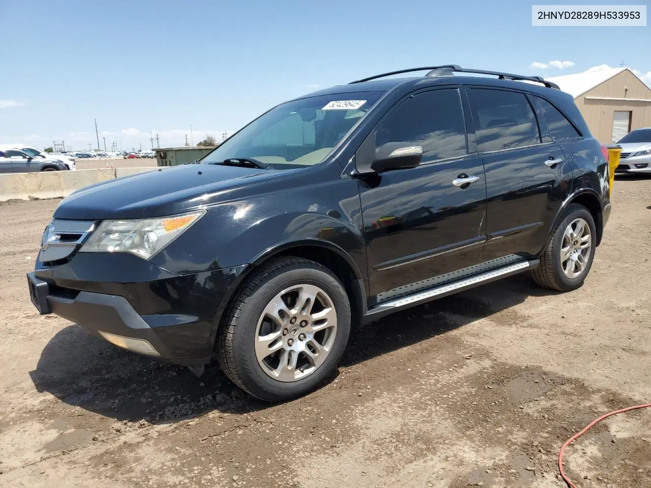2009 Acura Mdx VIN: 2HNYD28289H533953 Lot: 62429645
