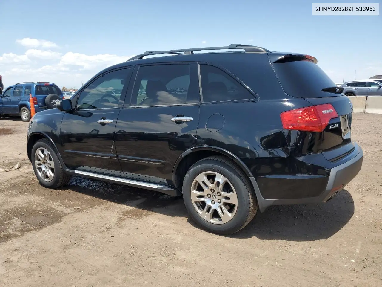 2009 Acura Mdx VIN: 2HNYD28289H533953 Lot: 62429645