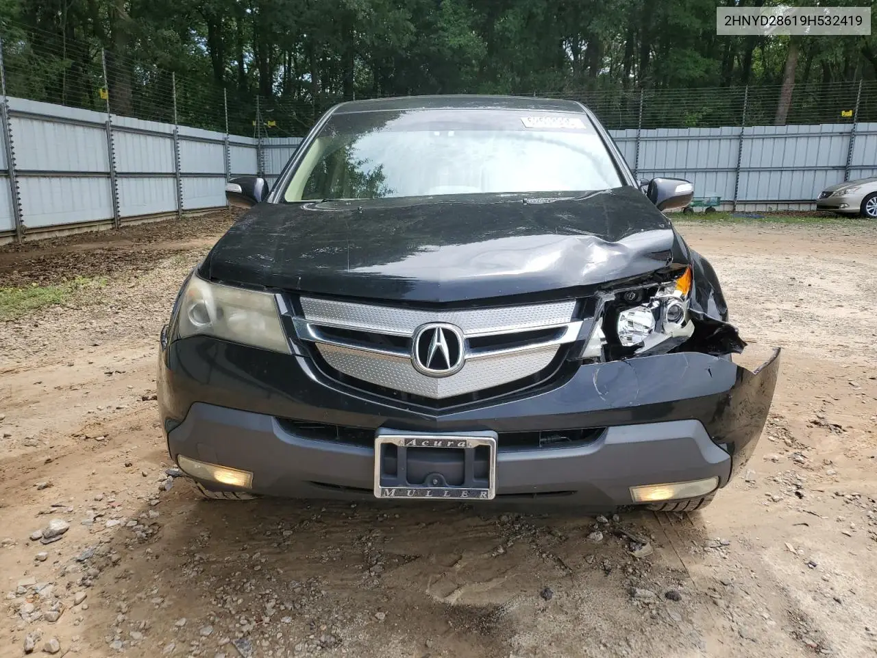 2009 Acura Mdx Technology VIN: 2HNYD28619H532419 Lot: 62638995