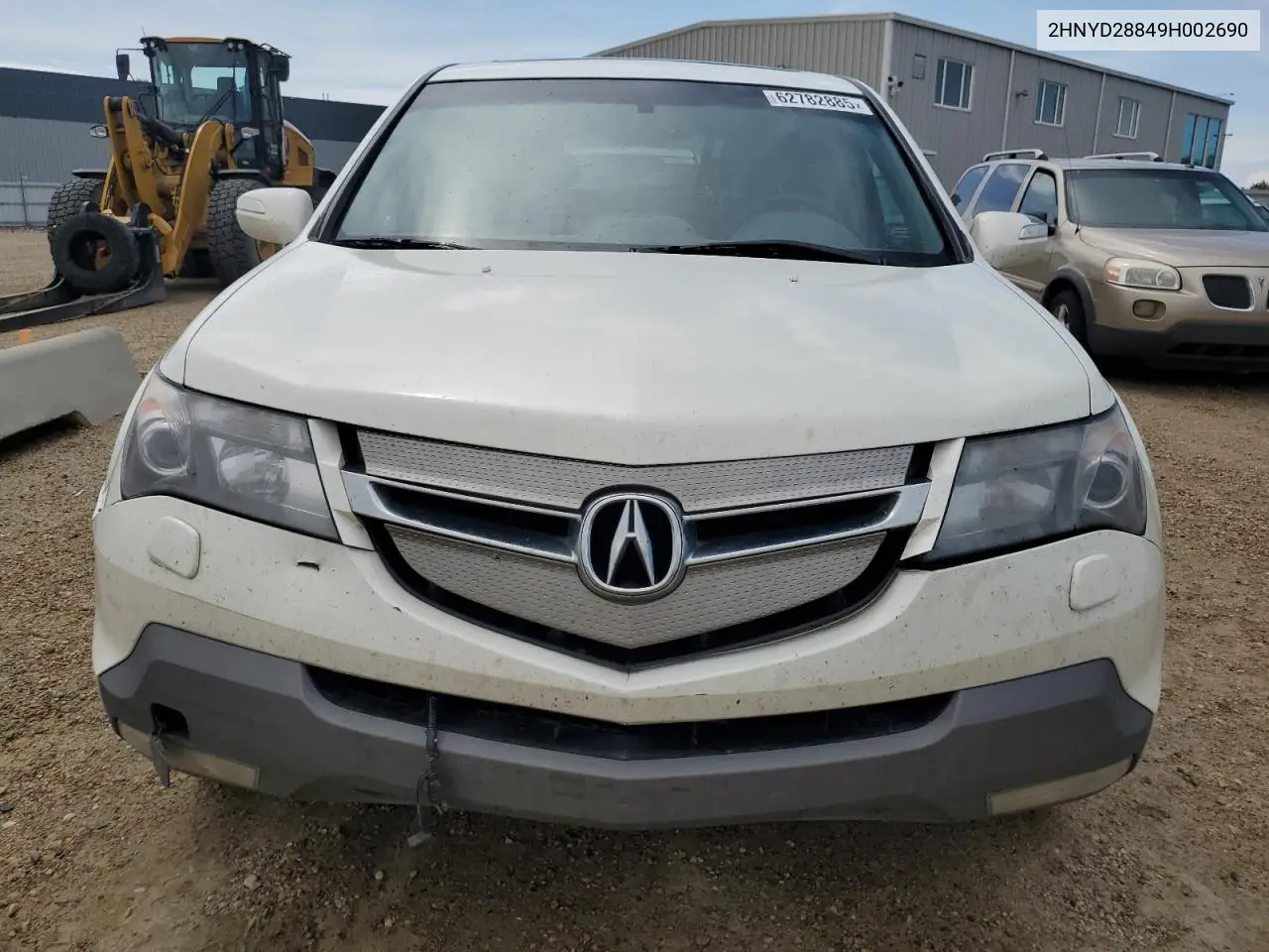 2009 Acura Mdx Sport VIN: 2HNYD28849H002690 Lot: 62782885