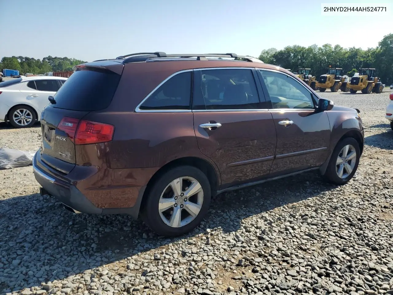 2010 Acura Mdx Technology VIN: 2HNYD2H44AH524771 Lot: 56335155