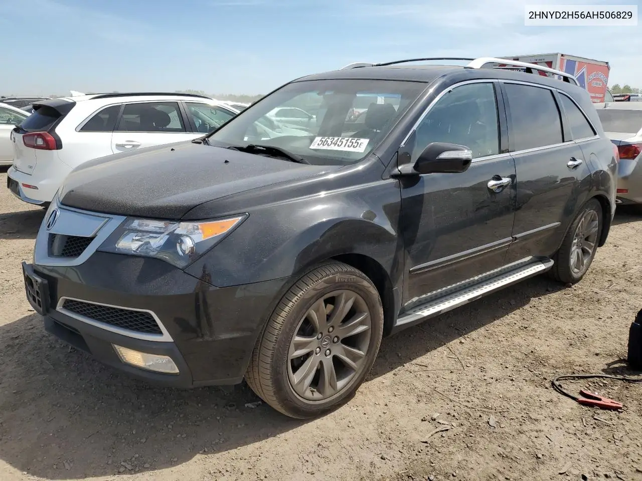2010 Acura Mdx Advance VIN: 2HNYD2H56AH506829 Lot: 56345155