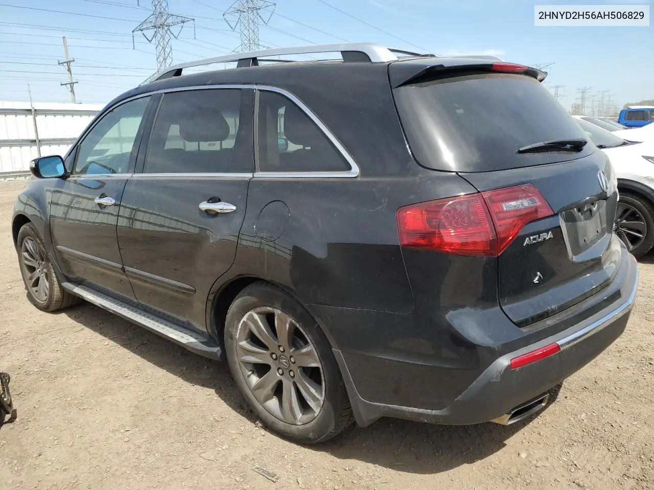2010 Acura Mdx Advance VIN: 2HNYD2H56AH506829 Lot: 56345155