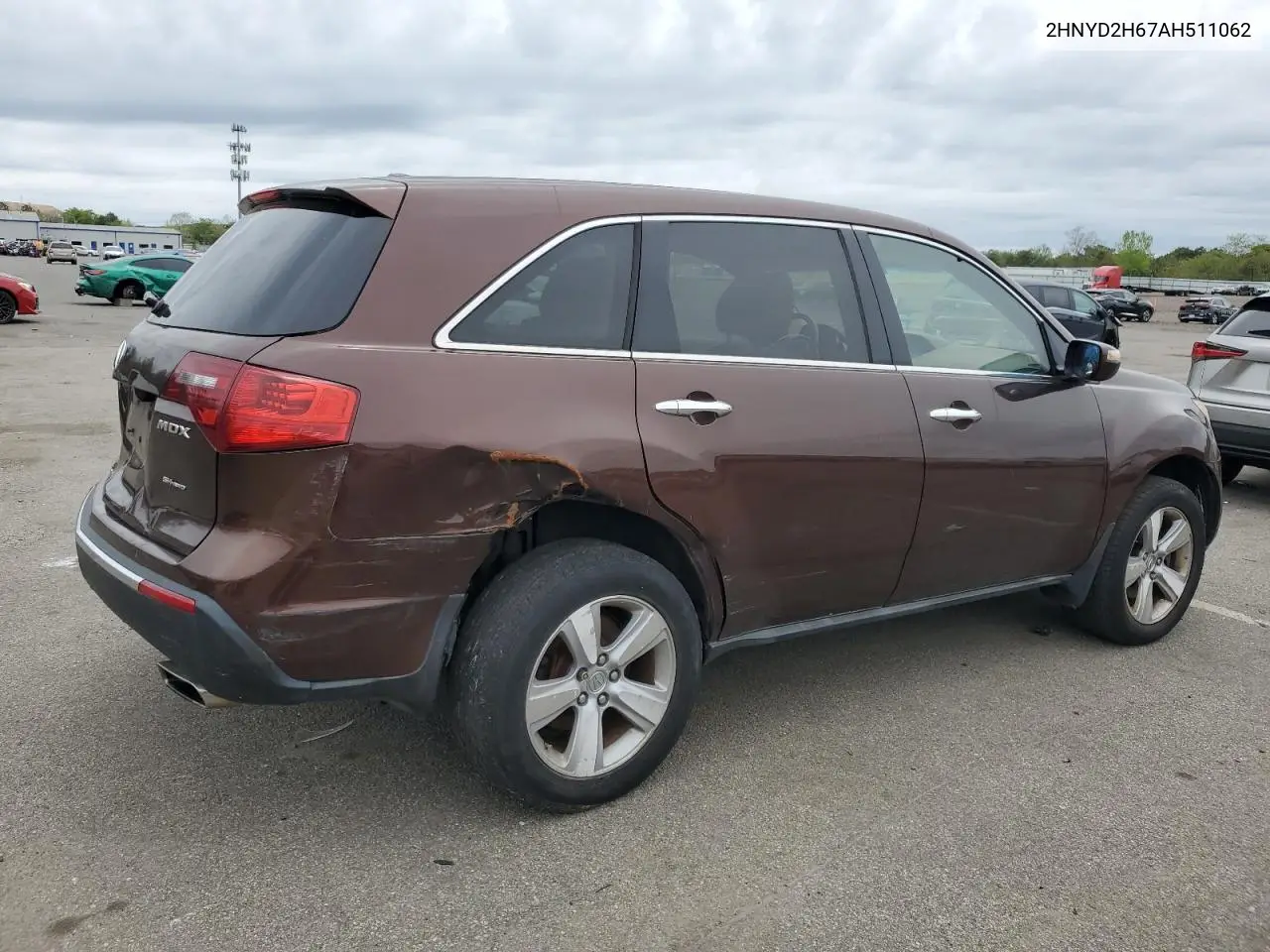 2010 Acura Mdx Technology VIN: 2HNYD2H67AH511062 Lot: 56589745