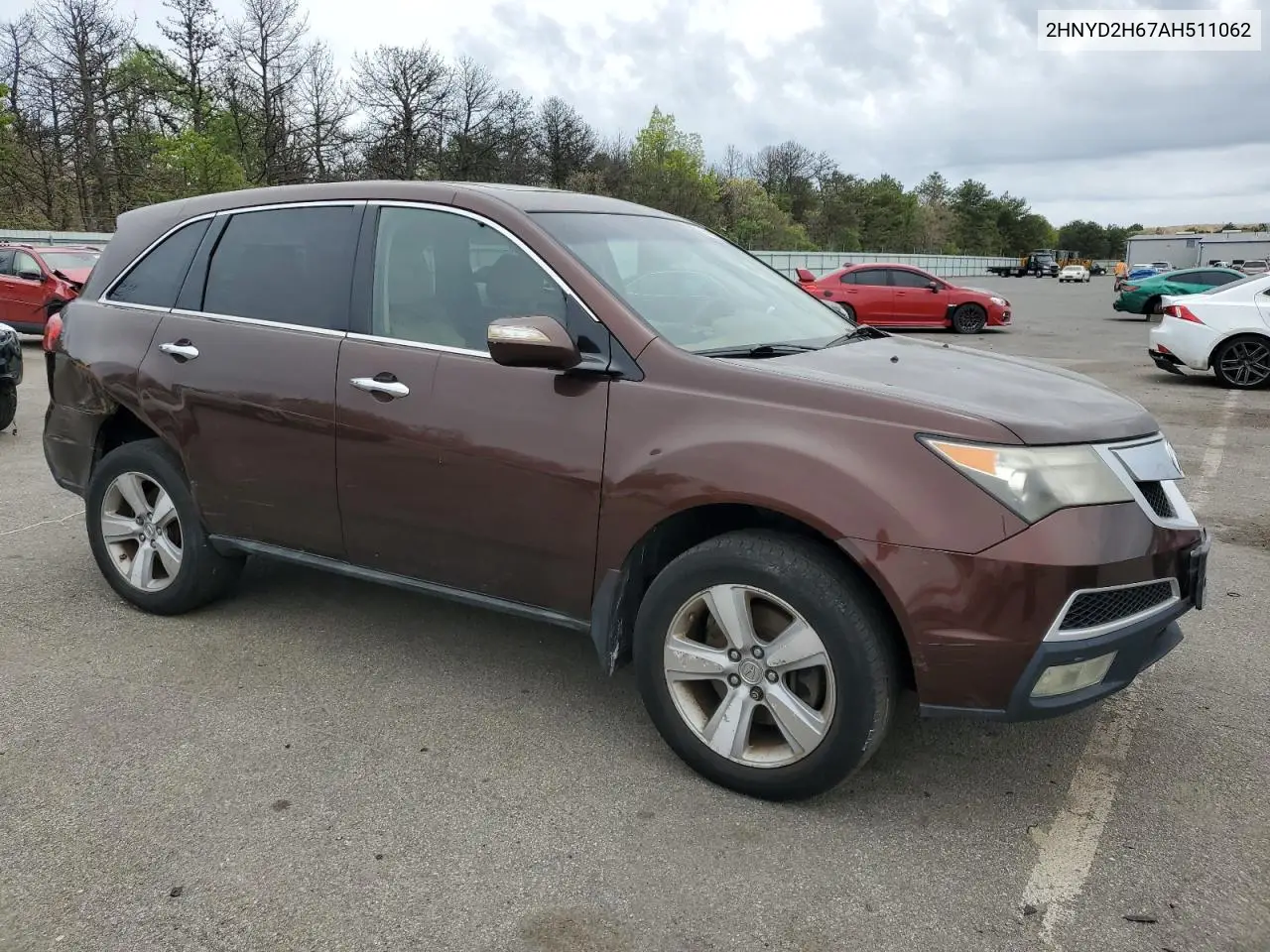 2010 Acura Mdx Technology VIN: 2HNYD2H67AH511062 Lot: 56589745