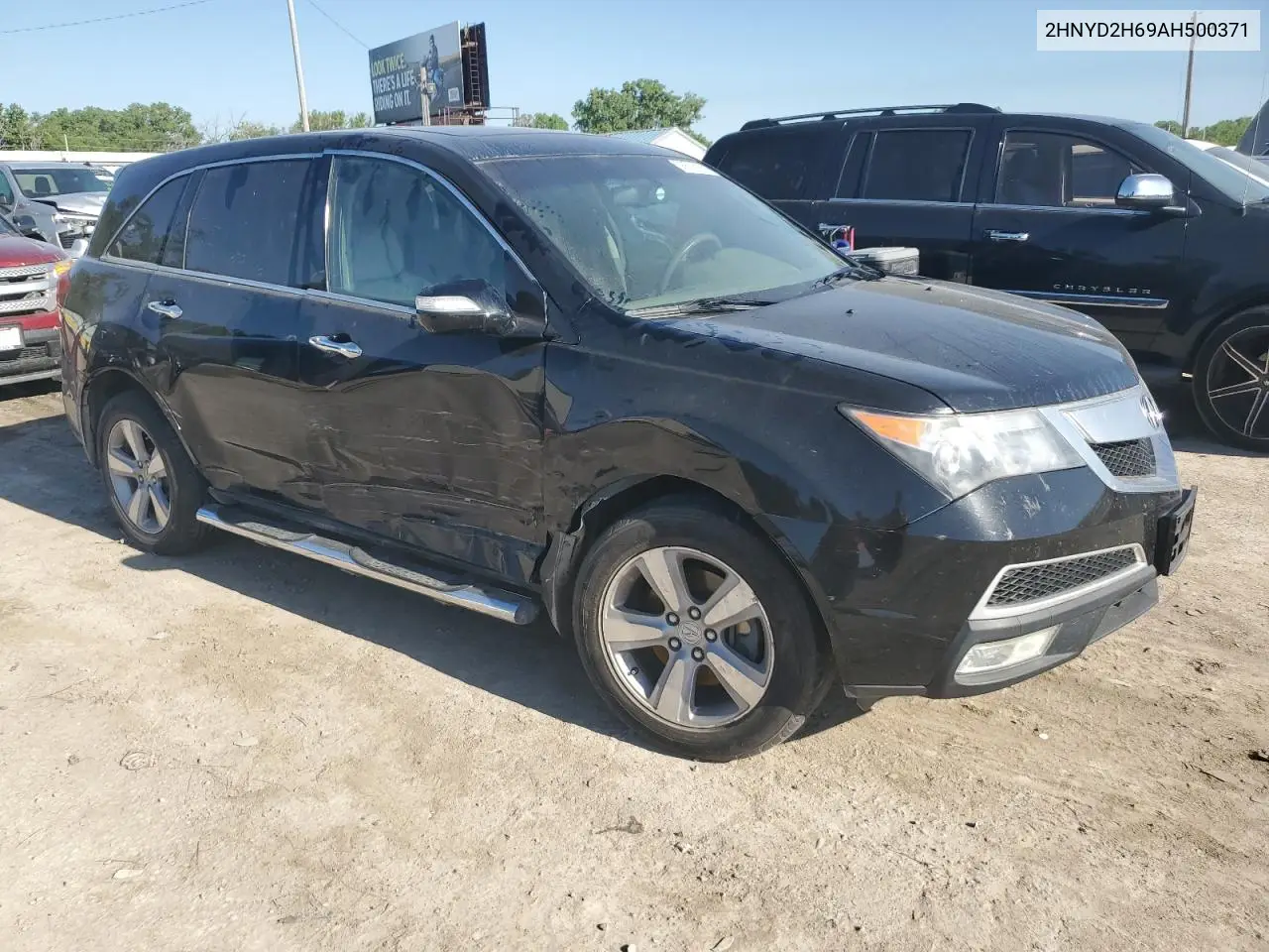 2010 Acura Mdx Technology VIN: 2HNYD2H69AH500371 Lot: 56638225