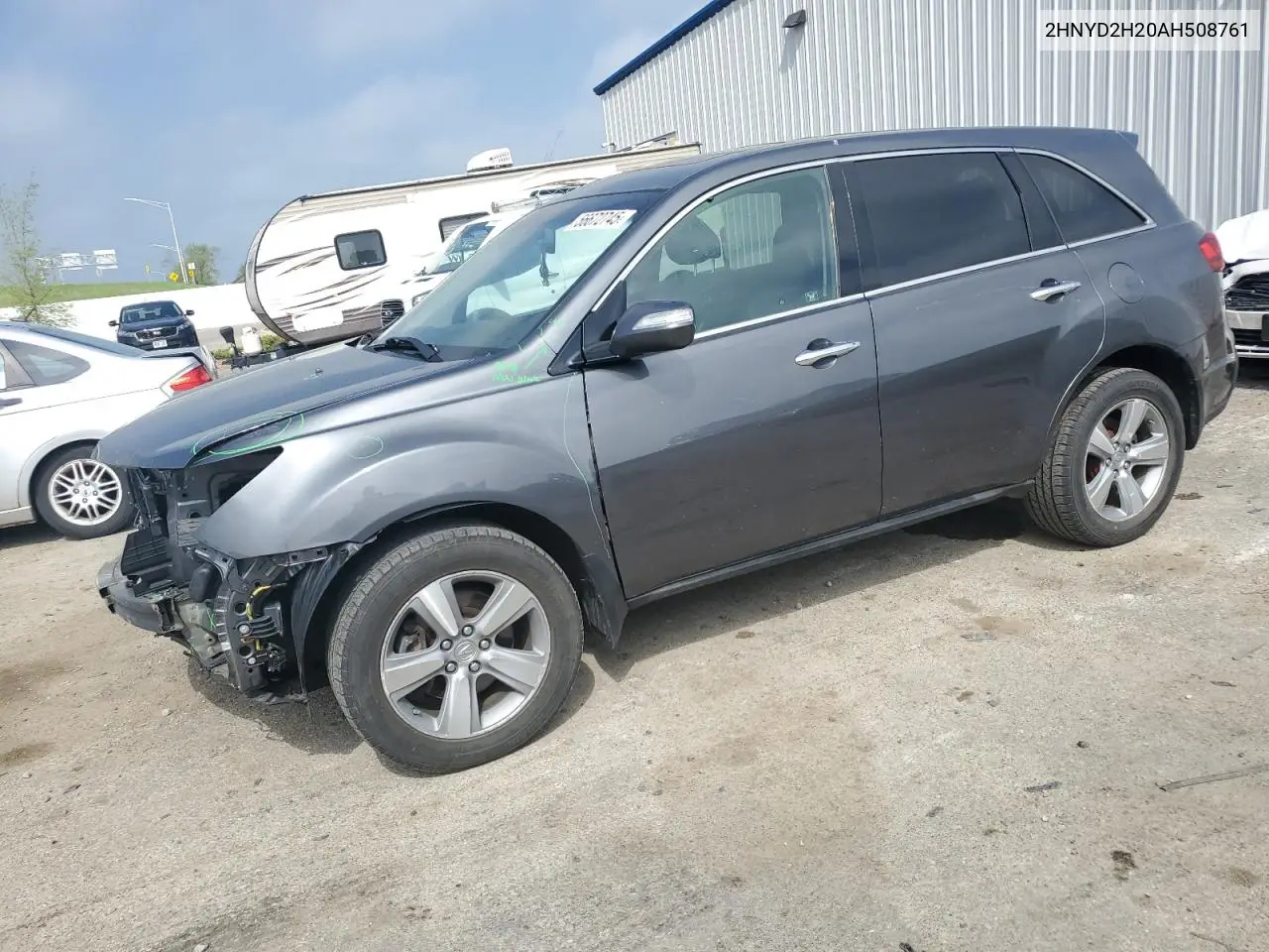 2010 Acura Mdx VIN: 2HNYD2H20AH508761 Lot: 56672745