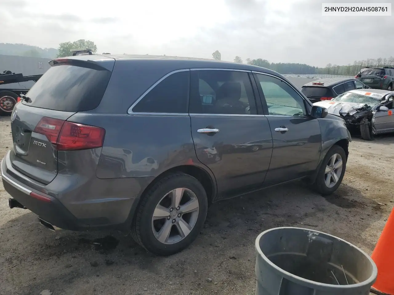 2010 Acura Mdx VIN: 2HNYD2H20AH508761 Lot: 56672745