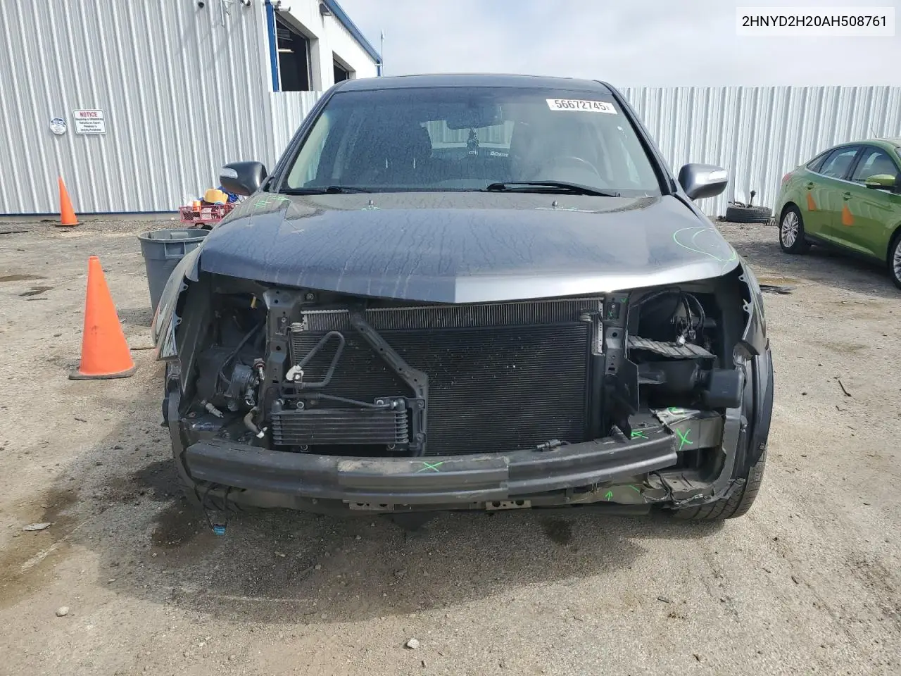 2010 Acura Mdx VIN: 2HNYD2H20AH508761 Lot: 56672745