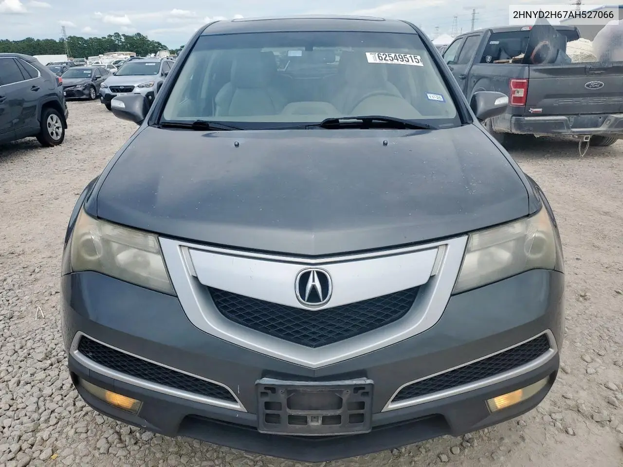 2010 Acura Mdx Technology VIN: 2HNYD2H67AH527066 Lot: 62549515