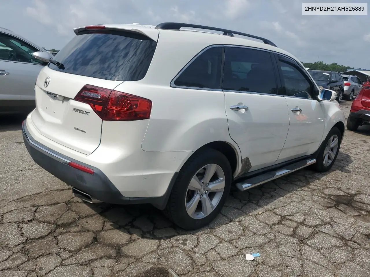 2010 Acura Mdx VIN: 2HNYD2H21AH525889 Lot: 62573825