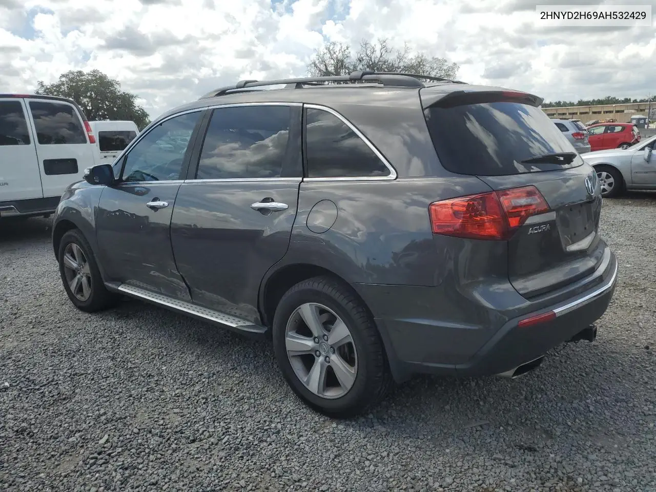2010 Acura Mdx Technology VIN: 2HNYD2H69AH532429 Lot: 62583945