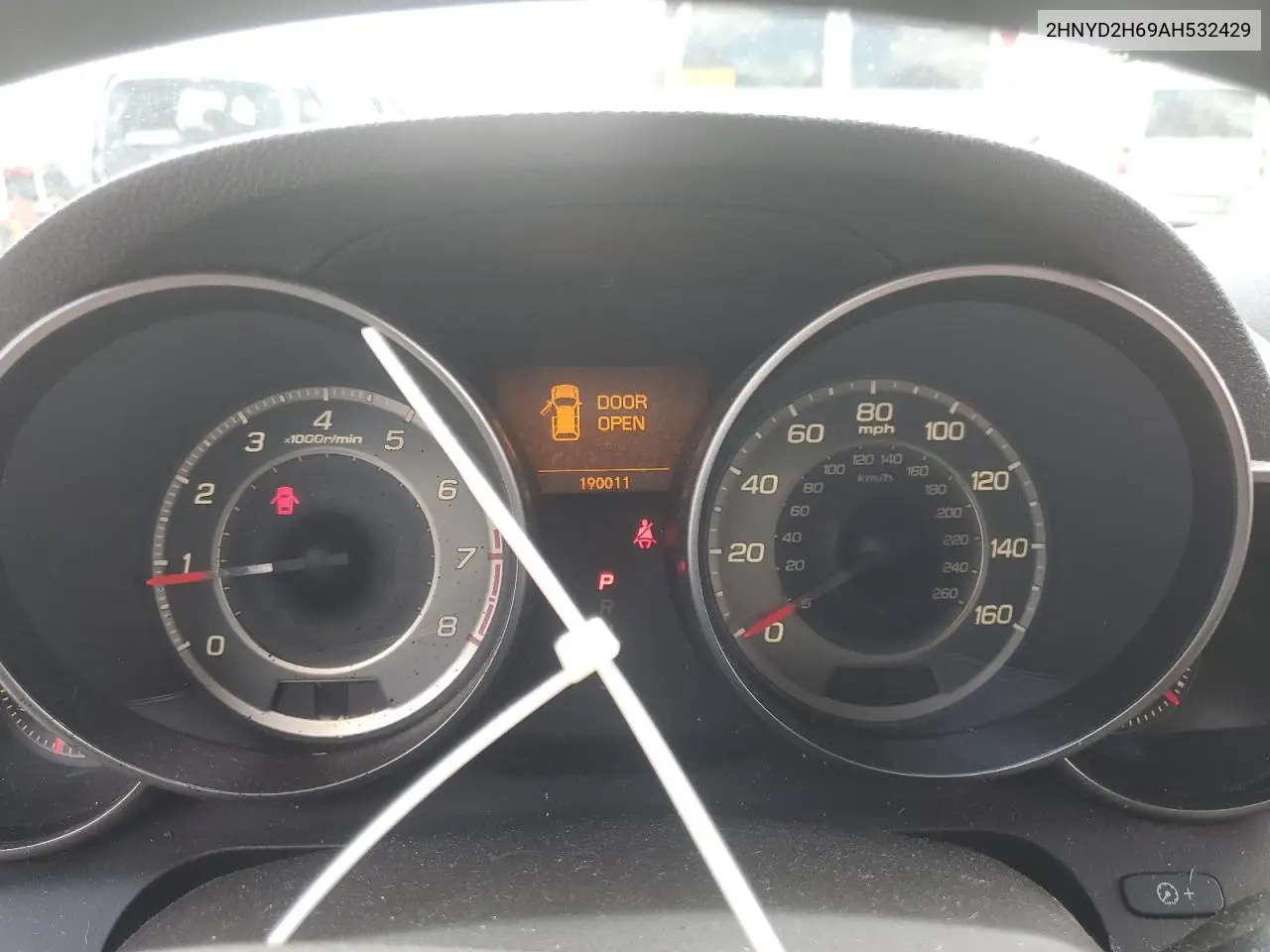 2010 Acura Mdx Technology VIN: 2HNYD2H69AH532429 Lot: 62583945