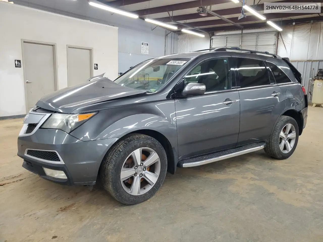 2011 Acura Mdx Technology VIN: 2HNYD2H64BH544778 Lot: 50987685