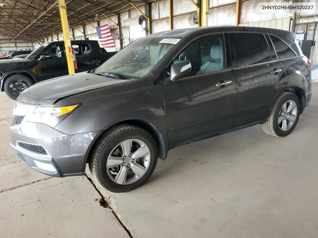 2011 Acura Mdx Technology VIN: 2HNYD2H64BH520237 Lot: 55720225