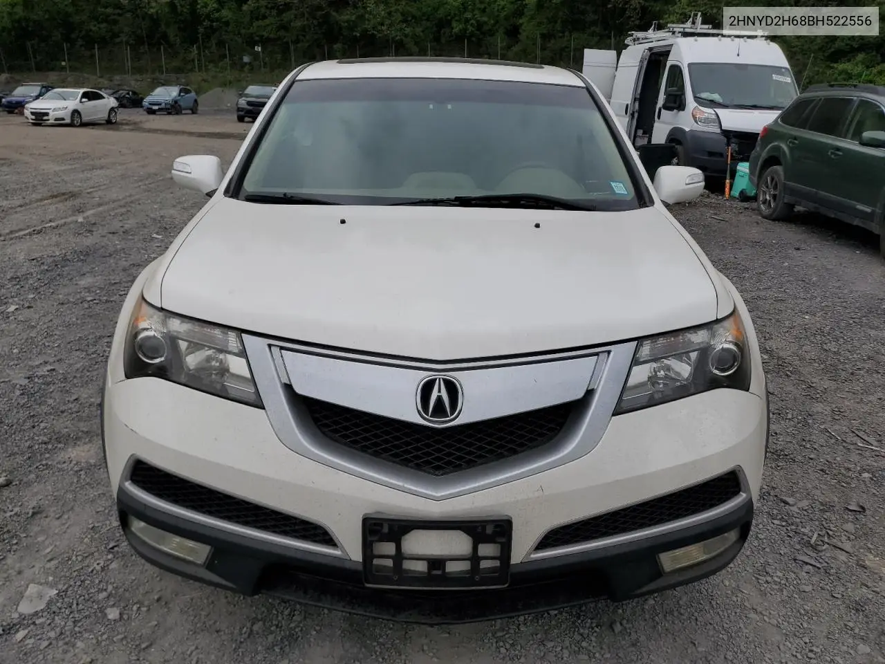2011 Acura Mdx Technology VIN: 2HNYD2H68BH522556 Lot: 55933485
