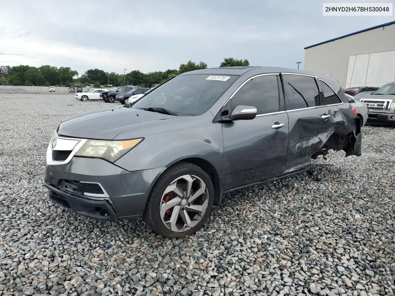 2011 Acura Mdx Technology VIN: 2HNYD2H67BH530048 Lot: 56528755