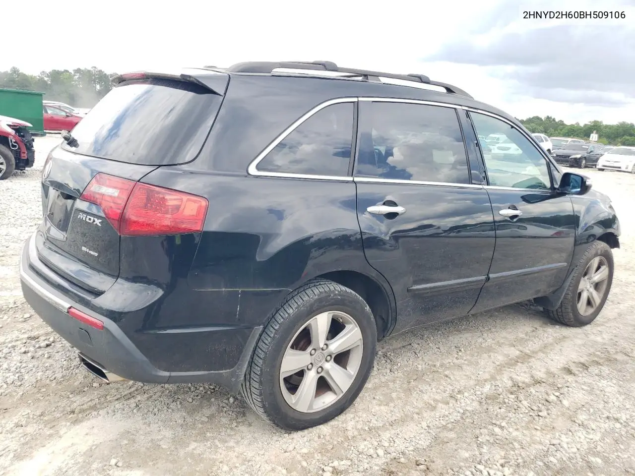2011 Acura Mdx Technology VIN: 2HNYD2H60BH509106 Lot: 56562415