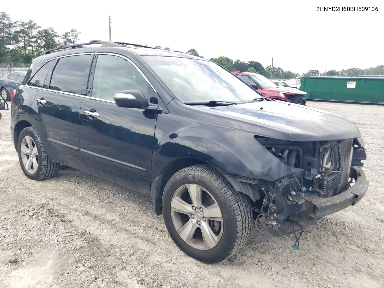 2011 Acura Mdx Technology VIN: 2HNYD2H60BH509106 Lot: 56562415