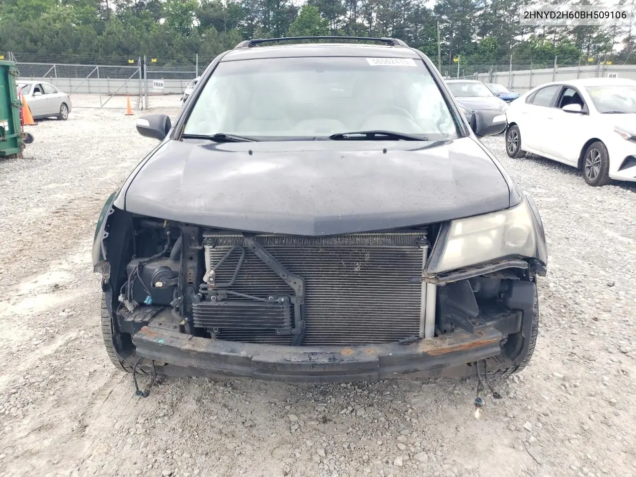 2011 Acura Mdx Technology VIN: 2HNYD2H60BH509106 Lot: 56562415