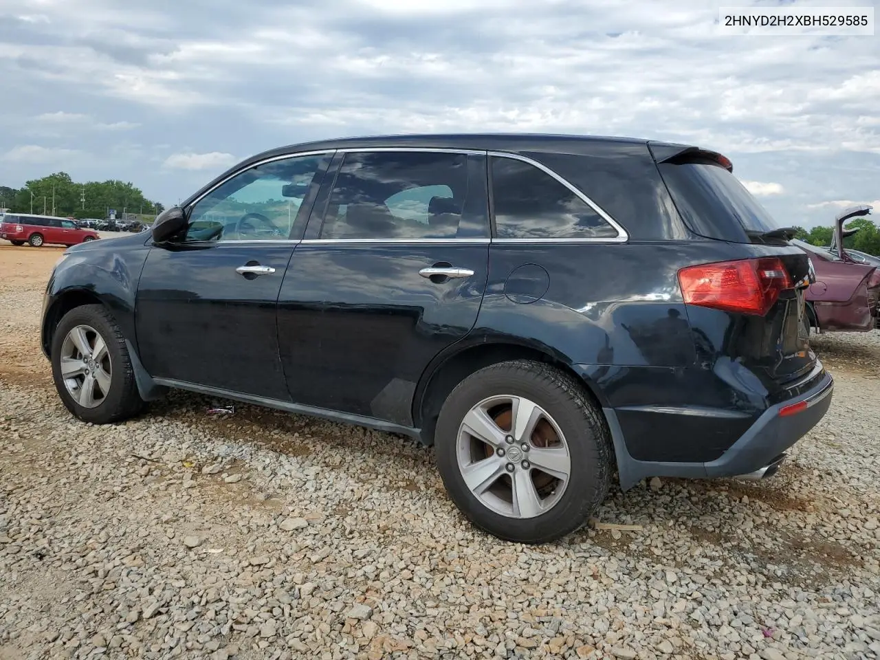 2011 Acura Mdx VIN: 2HNYD2H2XBH529585 Lot: 57184145