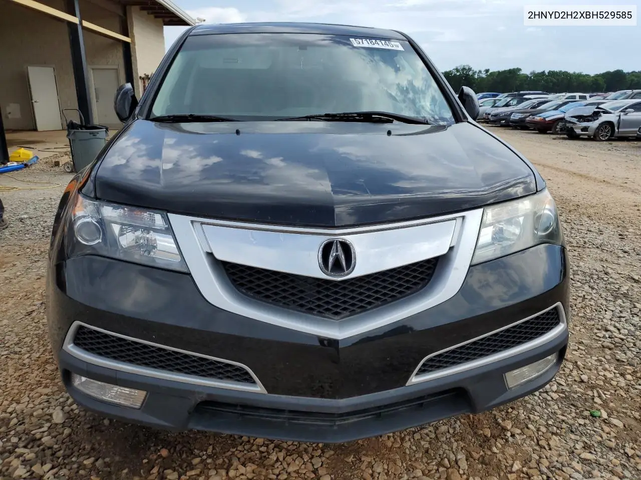 2011 Acura Mdx VIN: 2HNYD2H2XBH529585 Lot: 57184145