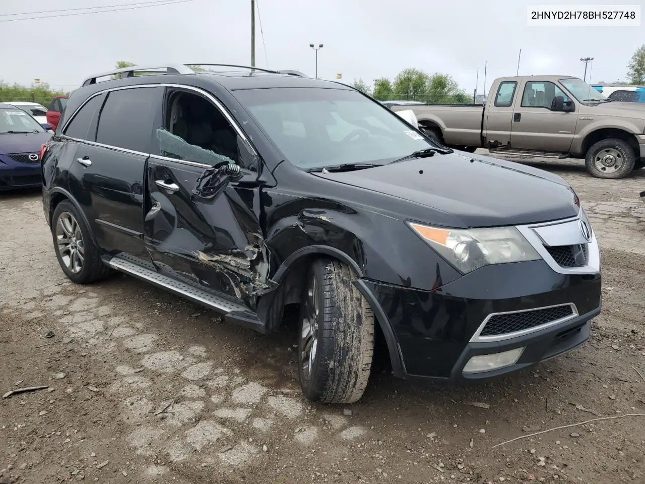 2011 Acura Mdx Advance VIN: 2HNYD2H78BH527748 Lot: 59884155