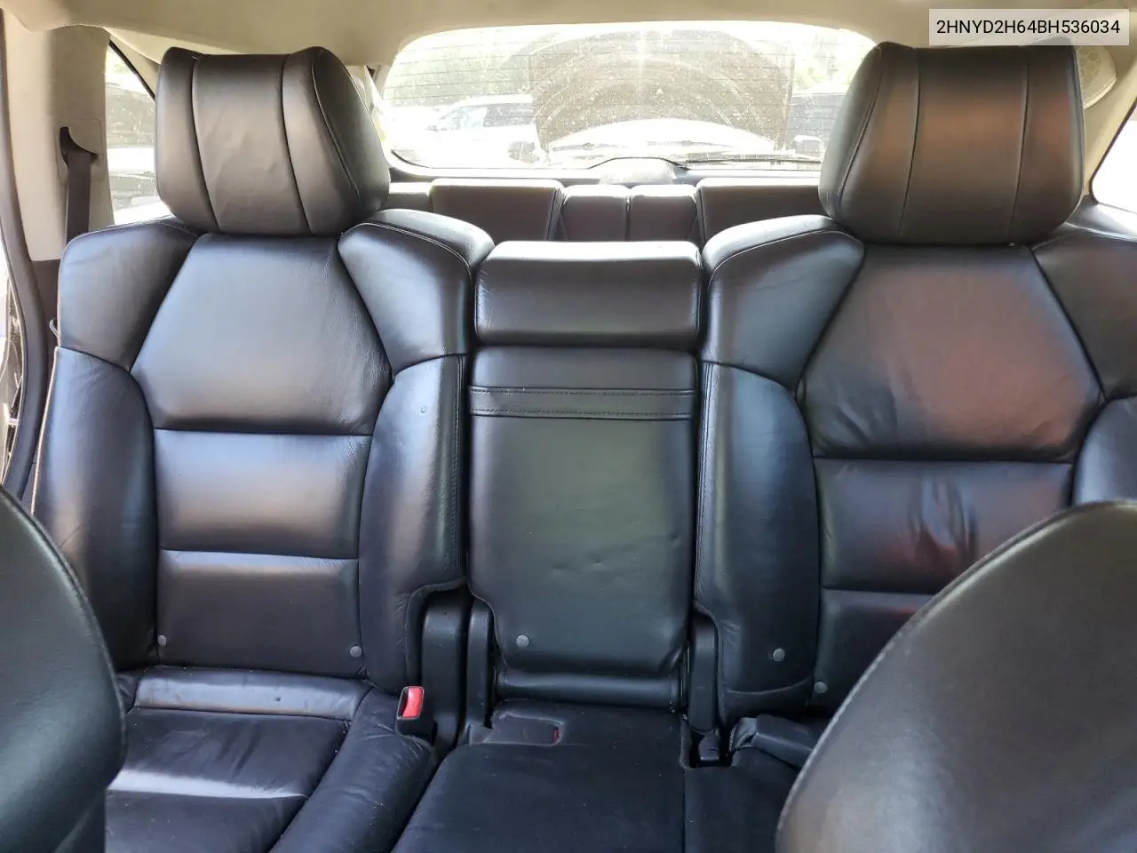 2011 Acura Mdx Technology VIN: 2HNYD2H64BH536034 Lot: 61780805