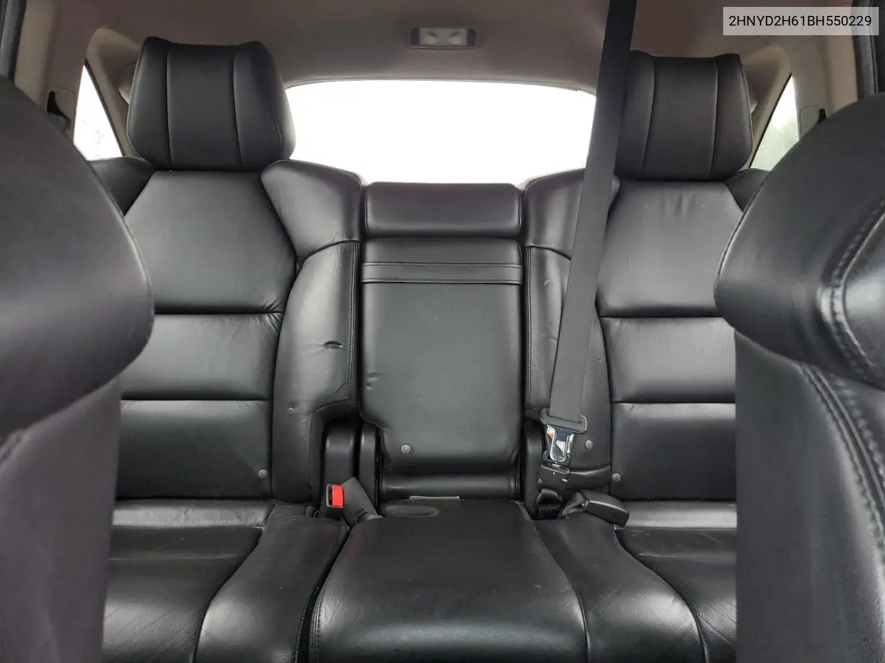 2011 Acura Mdx Technology VIN: 2HNYD2H61BH550229 Lot: 62960555