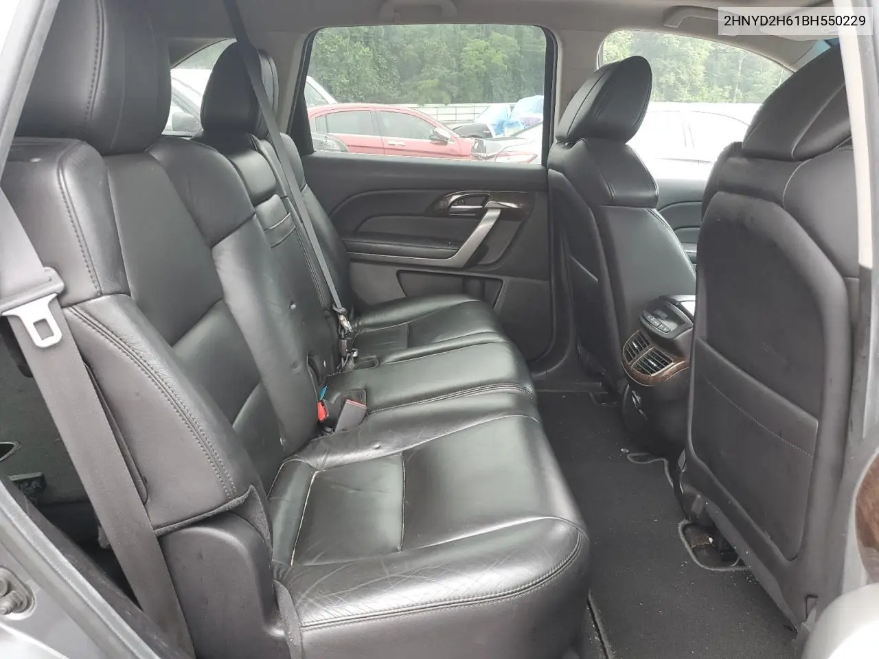 2011 Acura Mdx Technology VIN: 2HNYD2H61BH550229 Lot: 62960555