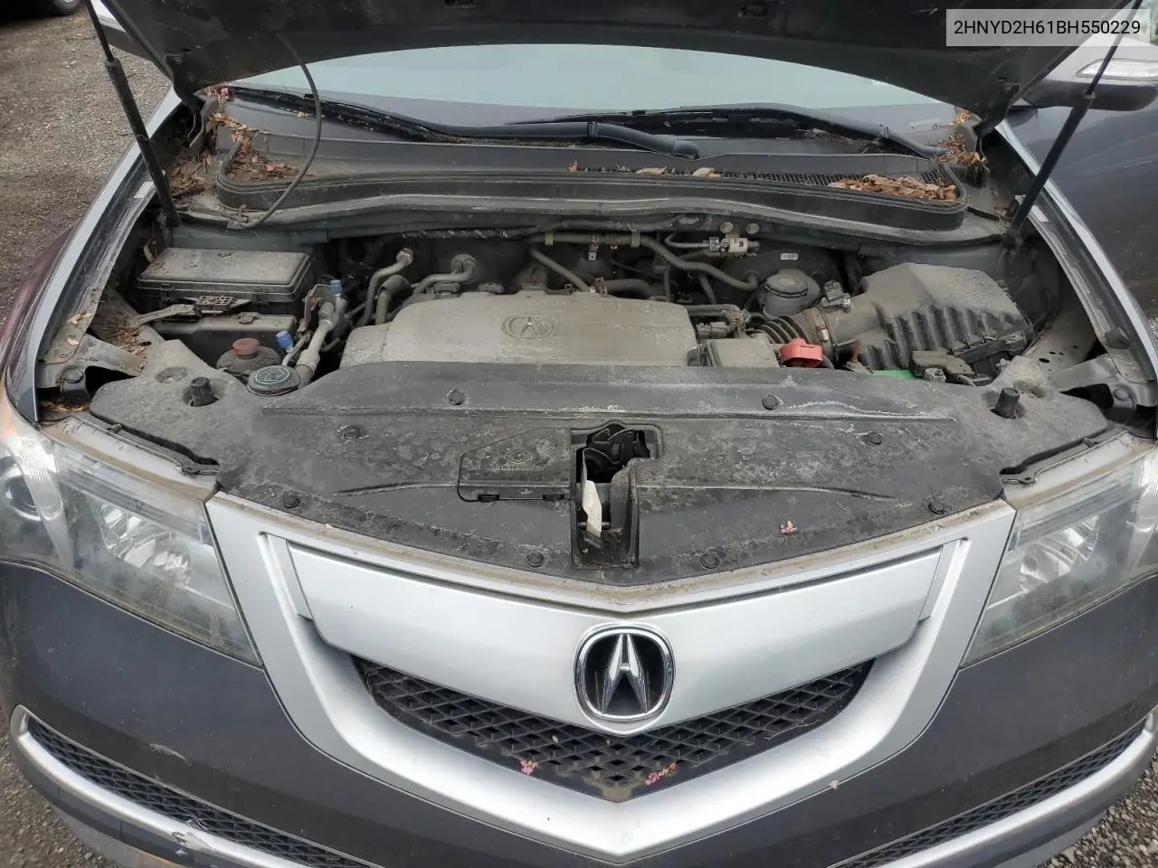 2011 Acura Mdx Technology VIN: 2HNYD2H61BH550229 Lot: 62960555