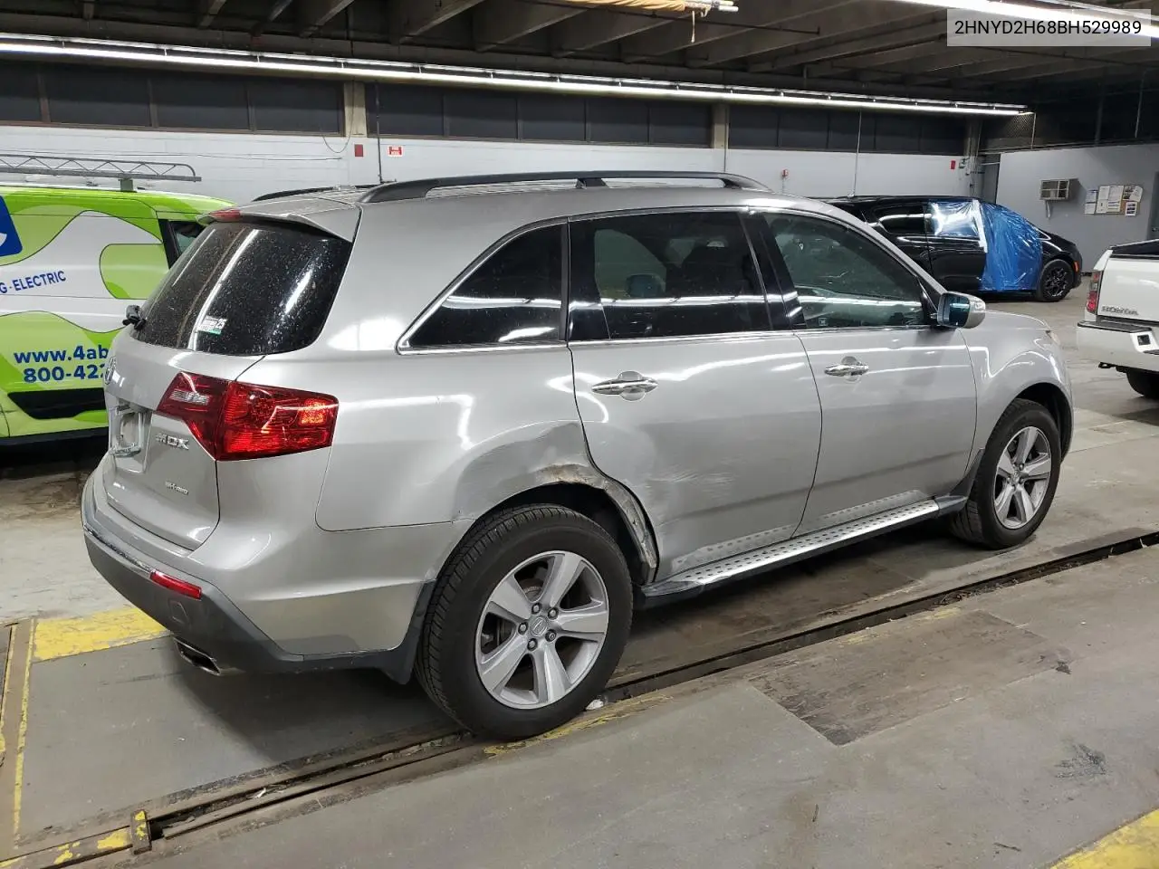2011 Acura Mdx Technology VIN: 2HNYD2H68BH529989 Lot: 63053795