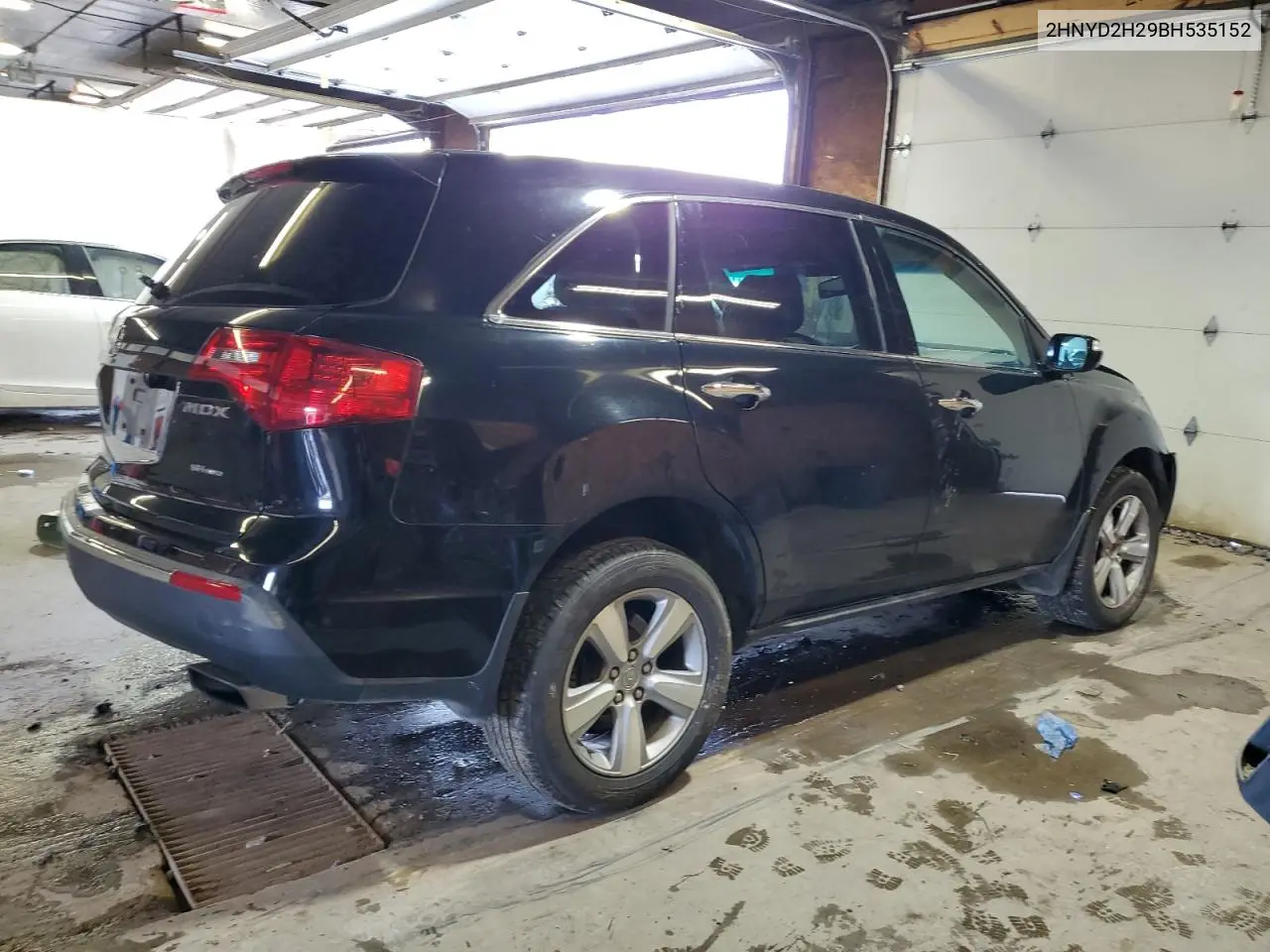 2011 Acura Mdx VIN: 2HNYD2H29BH535152 Lot: 63153845