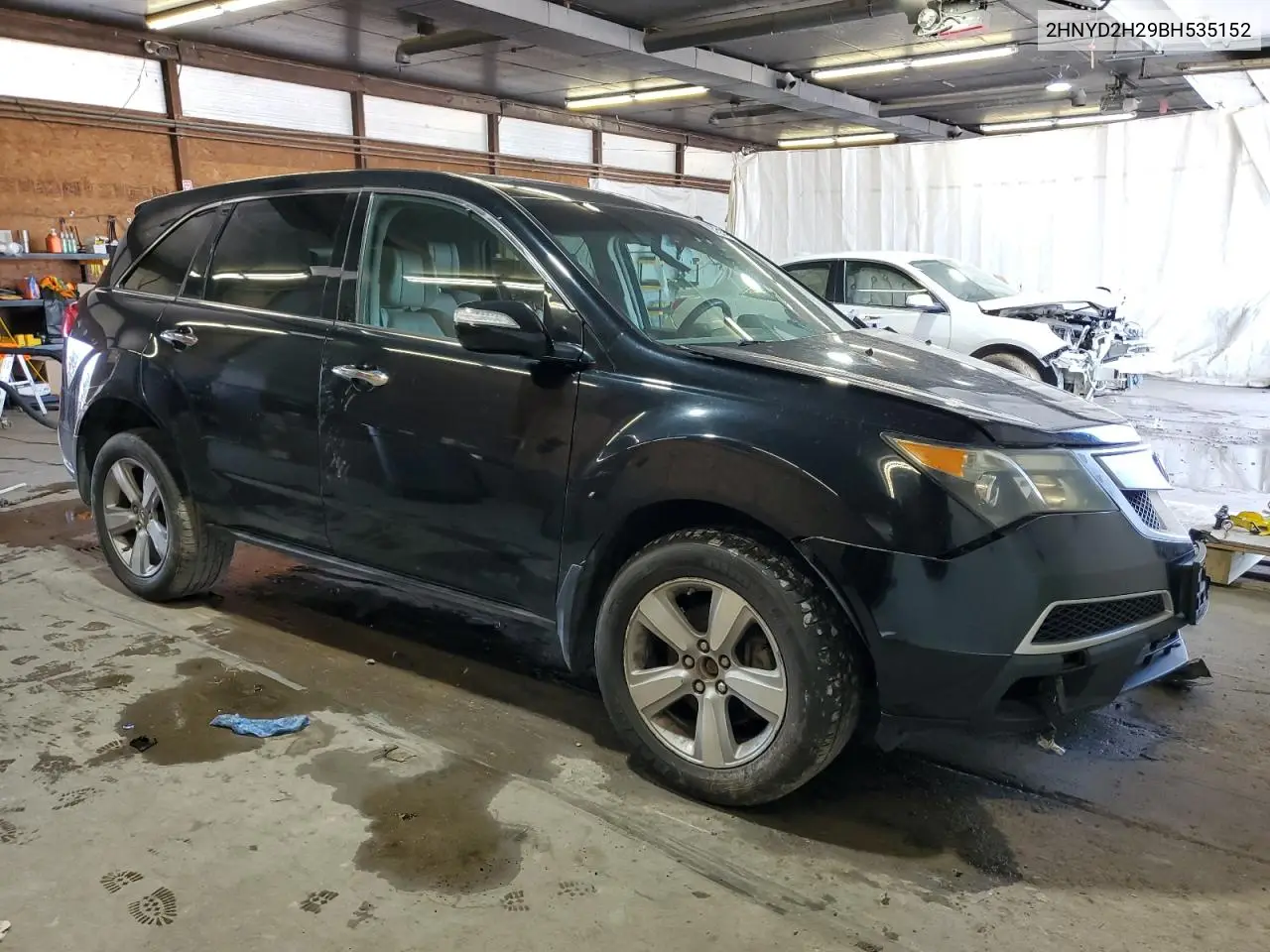 2011 Acura Mdx VIN: 2HNYD2H29BH535152 Lot: 63153845