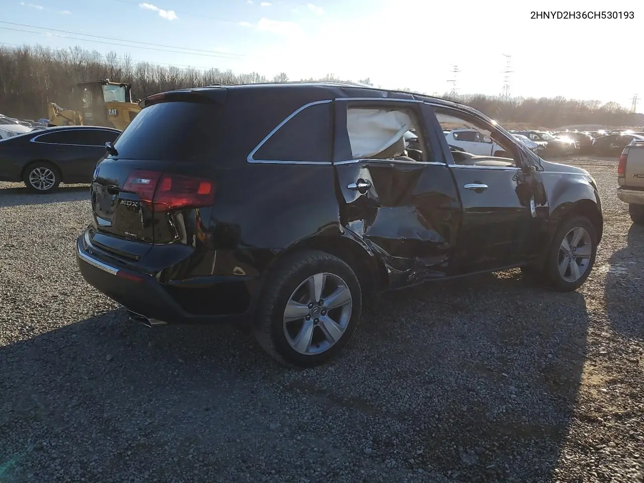 2012 Acura Mdx Technology VIN: 2HNYD2H36CH530193 Lot: 47995085