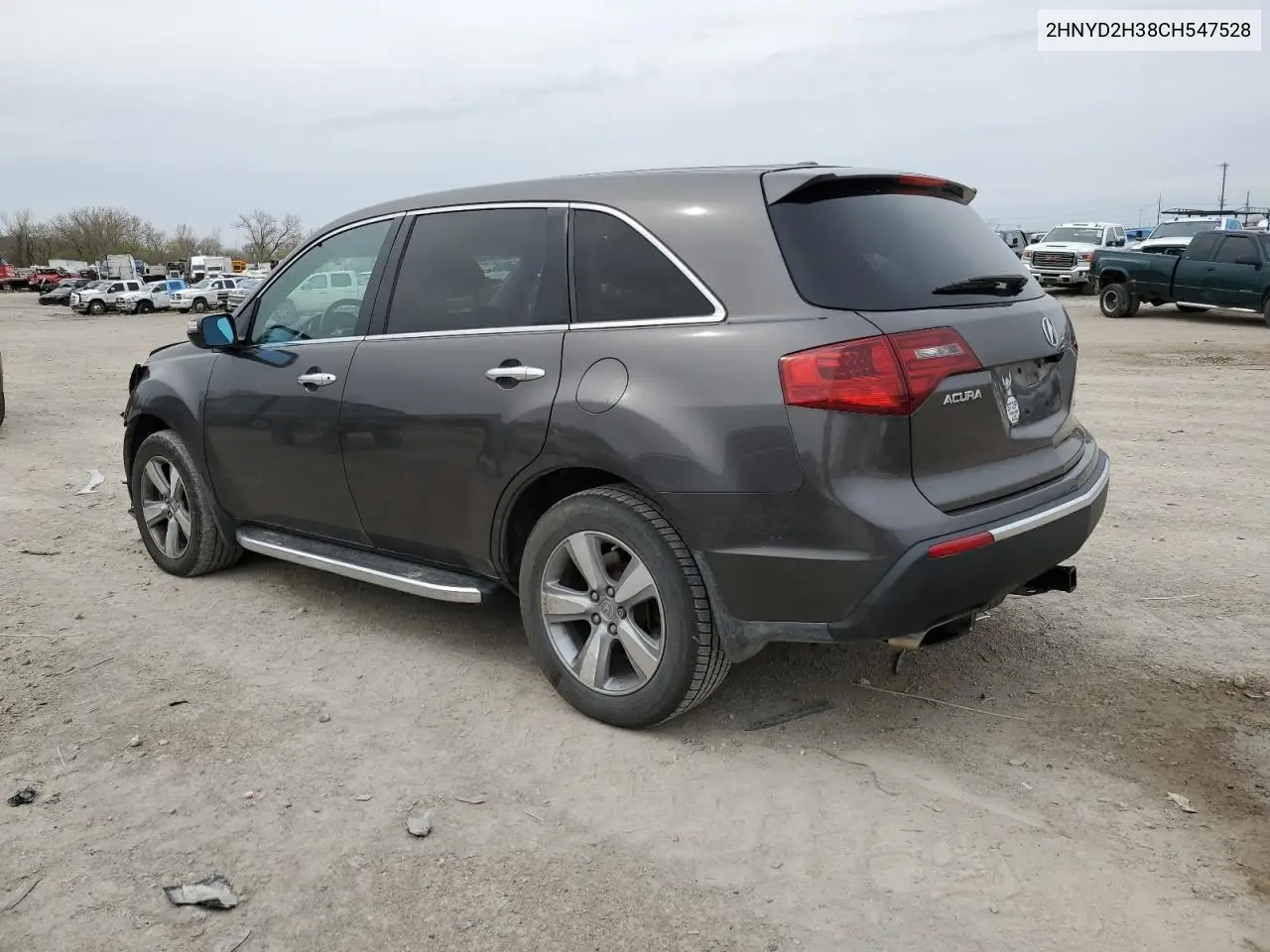 2012 Acura Mdx Technology VIN: 2HNYD2H38CH547528 Lot: 51136715