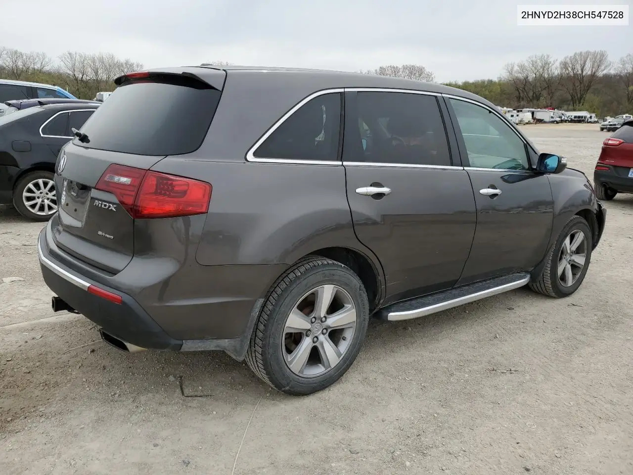 2012 Acura Mdx Technology VIN: 2HNYD2H38CH547528 Lot: 51136715