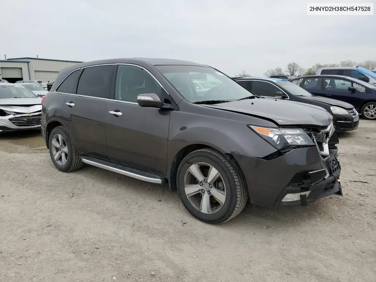 2012 Acura Mdx Technology VIN: 2HNYD2H38CH547528 Lot: 51136715