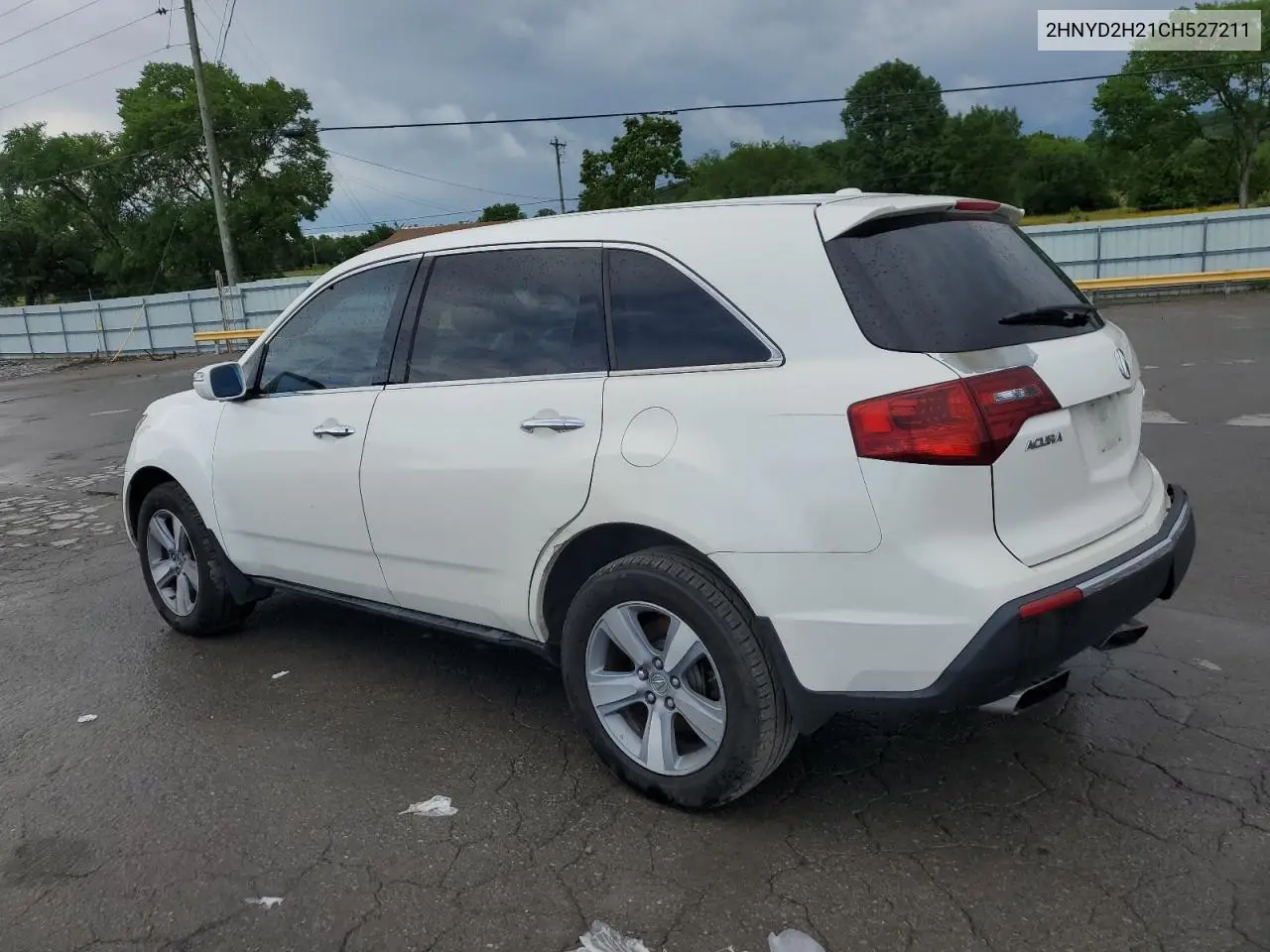 2012 Acura Mdx VIN: 2HNYD2H21CH527211 Lot: 52812365