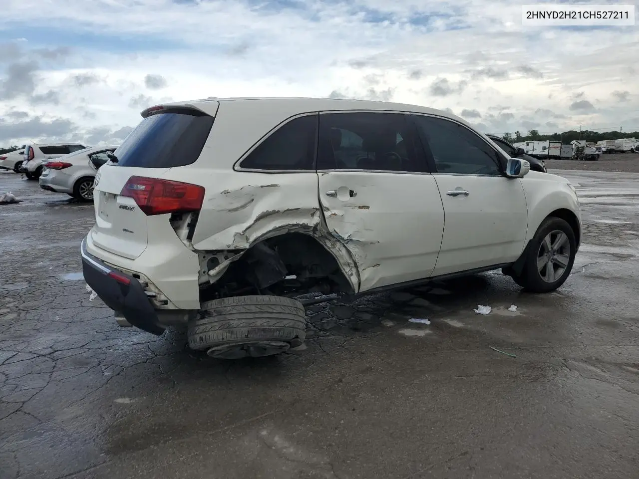 2012 Acura Mdx VIN: 2HNYD2H21CH527211 Lot: 52812365