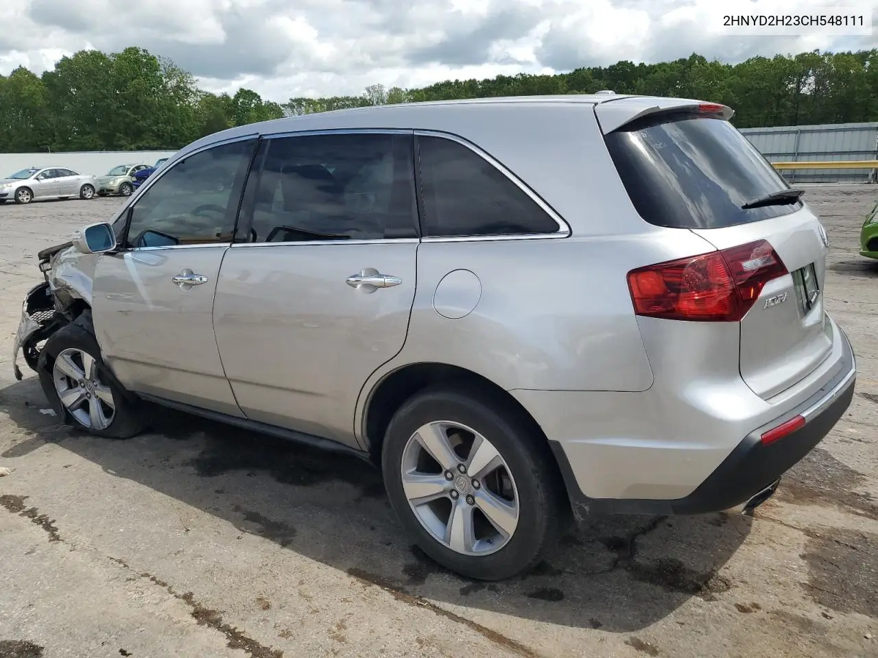2012 Acura Mdx VIN: 2HNYD2H23CH548111 Lot: 56323665