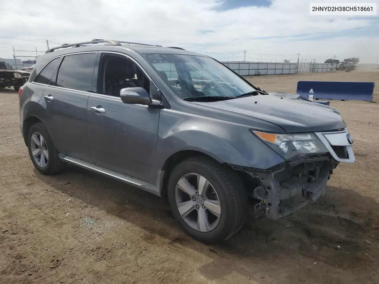 2012 Acura Mdx Technology VIN: 2HNYD2H38CH518661 Lot: 56795375