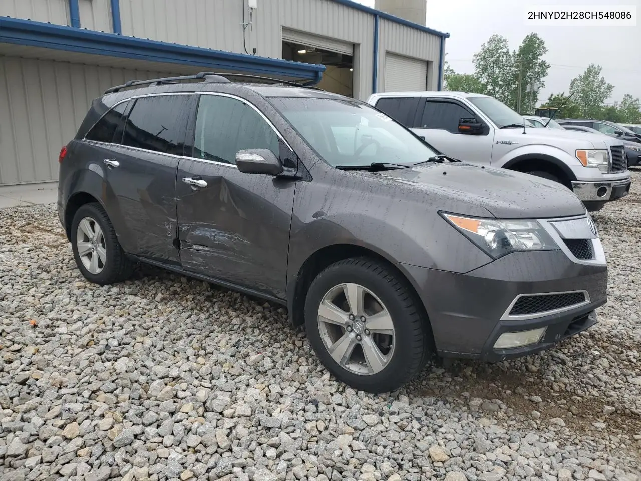 2012 Acura Mdx VIN: 2HNYD2H28CH548086 Lot: 58665135