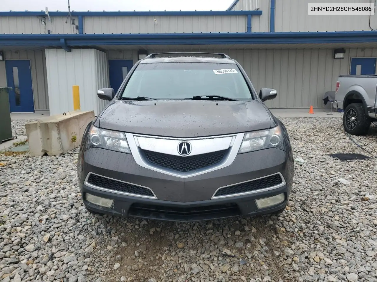 2012 Acura Mdx VIN: 2HNYD2H28CH548086 Lot: 58665135
